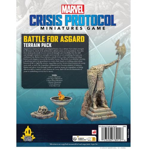 Marvel Crisis Protocol Battle for Asgard Terrain Pack